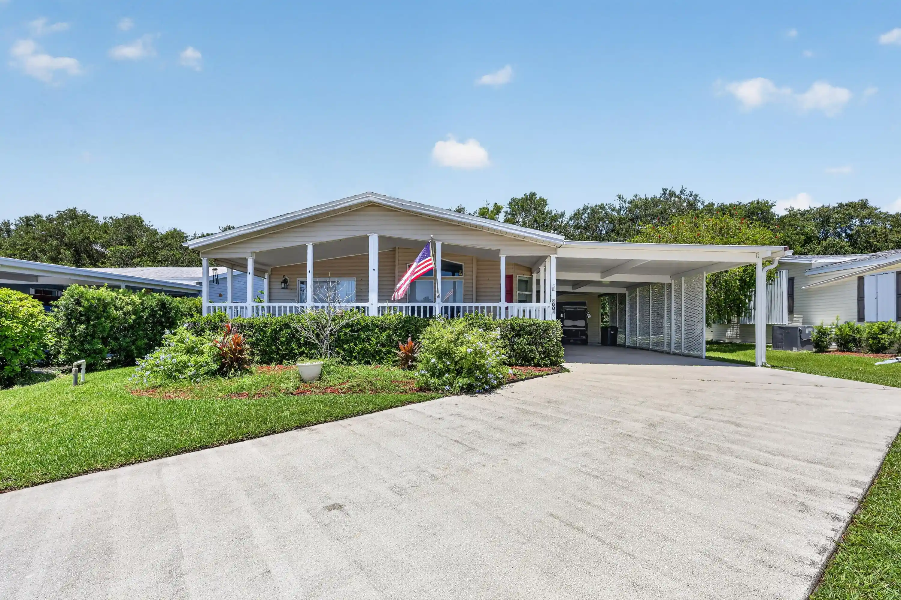 Photo 1 of Manufactured home for sale at 8004 Long Dr, Port St Lucie, FL 34952 | MLS# B26045028 | Listing updated on 2026-10-29