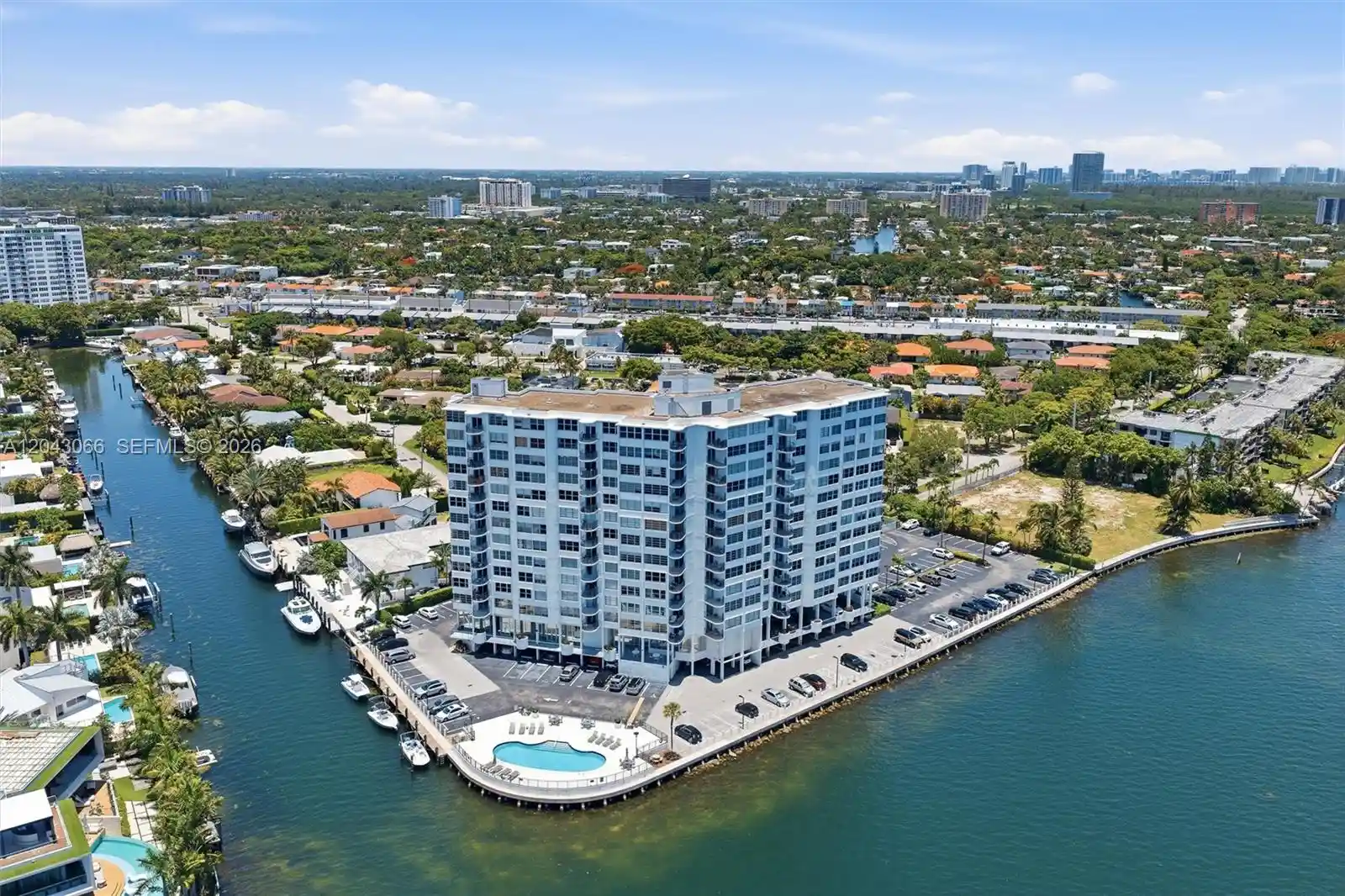 Photo 1 of Sale Pending at 11930 N Bayshore Dr #609, North Miami, FL 33181 | MLS# A12043066 | Listing updated on 2026-10-15