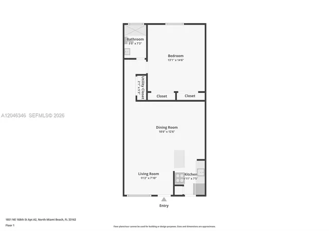 Homes for sale in North Miami Beach, FL | 1851 Ne 168th Street, North Miami Beach, FL 33162 | Houzeo