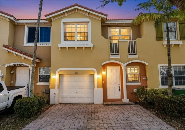 Townhouse for sale at 531 NE 21st Avenue, Homestead, FL 33033 | MLS# A12047729 | Listing updated on 2026-07-11