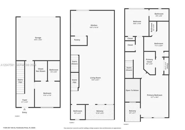 52nd image of 11355 Sw 14th St, Pembroke Pines, FL 33025 | MLS# A12047561