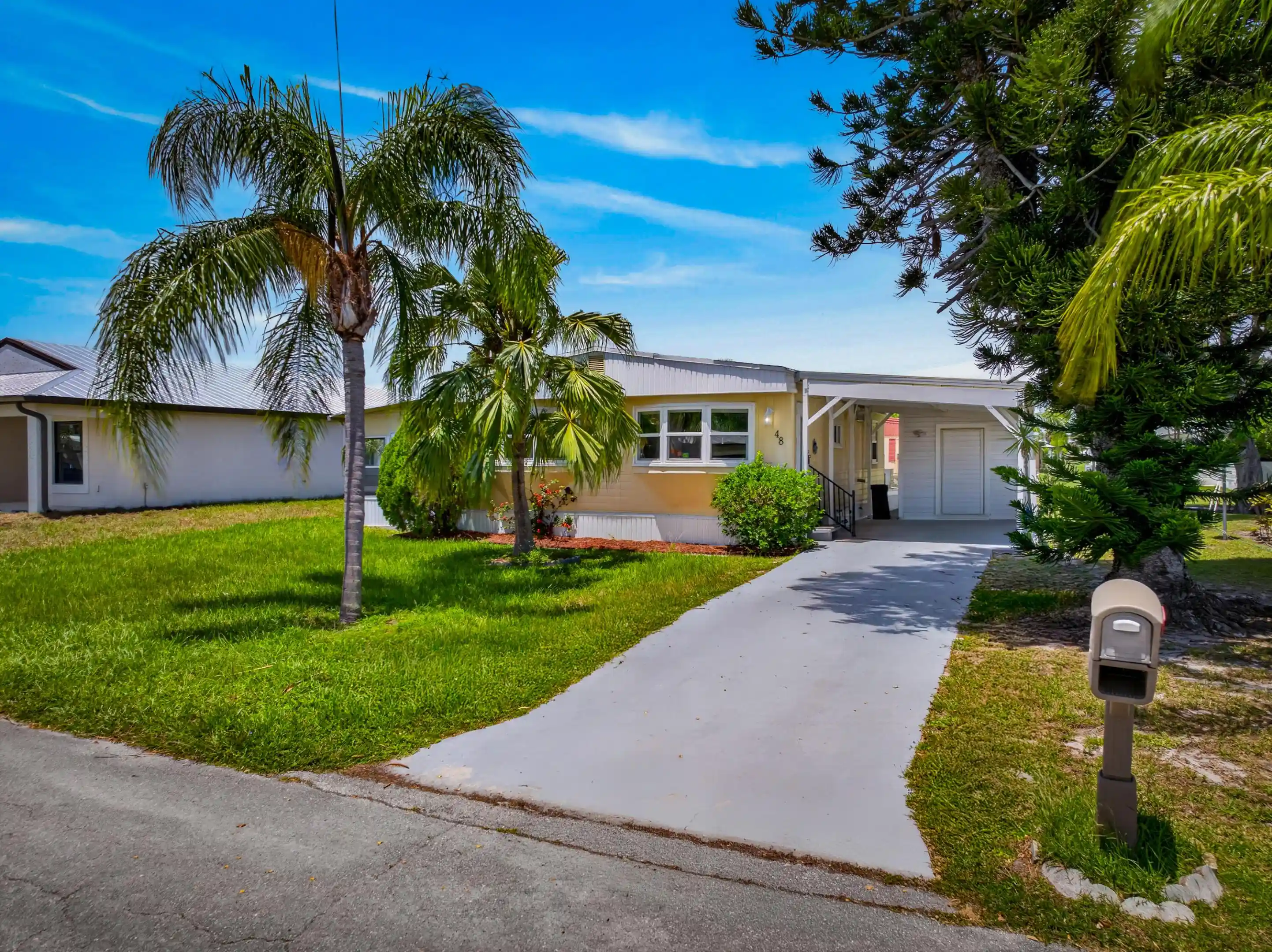Photo 1 of Manufactured home for sale at 48 Florida Way, Port Saint Lucie, FL 34952 | MLS# B26048582 | Listing updated on 2026-10-23