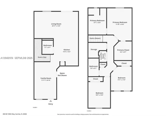 17th image of 250 Sw 159th Ln, Pembroke Pines, FL 33027 | MLS# A12042069