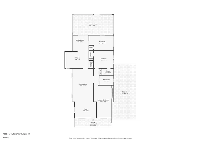36th image of 1006 S M St, Lake Worth Beach, FL 33460 | MLS# B26050293