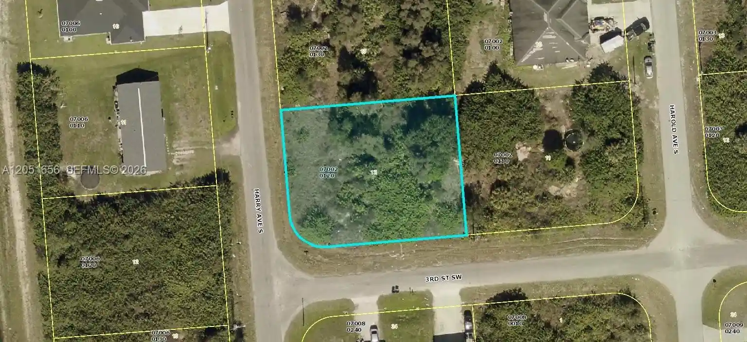 Photo 1 of Land for sale at 141 143 S Harry Ave, Lehigh Acres, FL 33973 | MLS# A12051656 | Listing updated on 2026-10-29