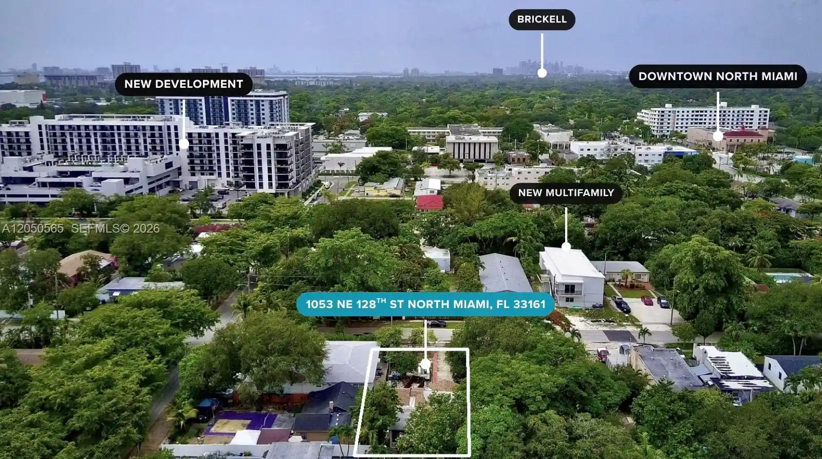 Photo 1 of Multi family home for sale at 1053 Ne 128th Street, North Miami, FL 33161 | MLS# A12050565 | Listing updated on 2026-09-23