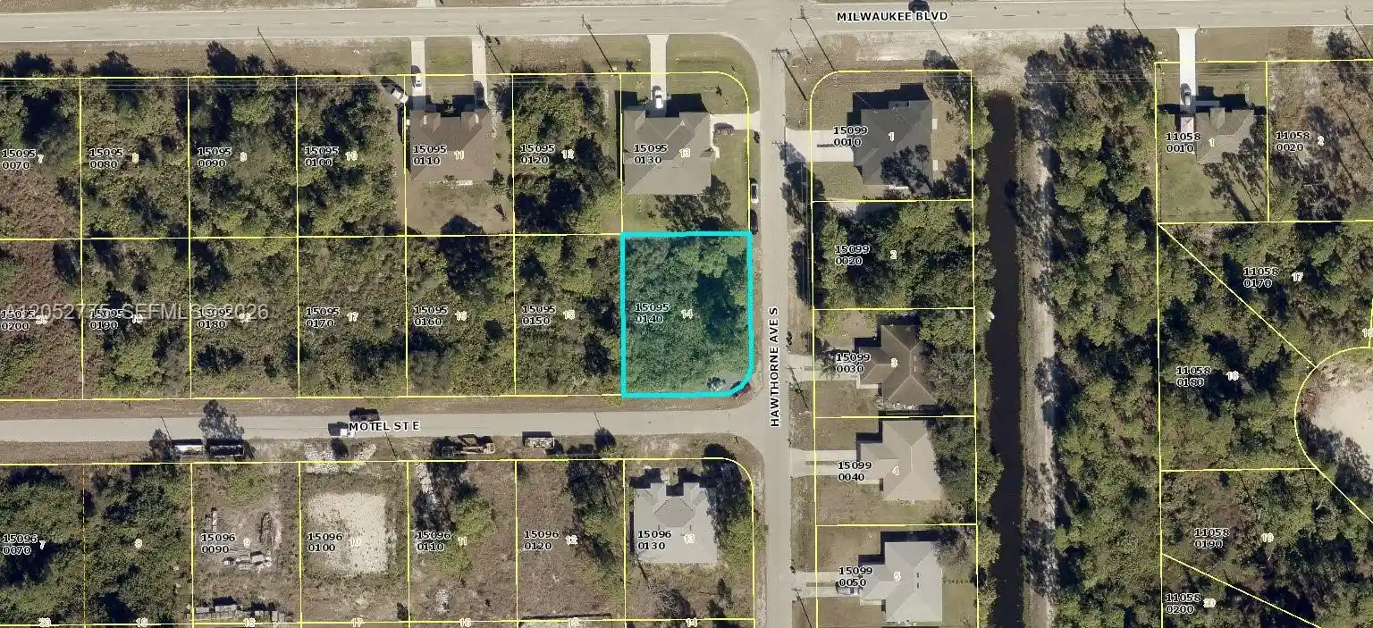 Photo 1 of Land for sale at 885 E Motel St, Lehigh Acres, FL 33974 | MLS# A12052775 | Listing updated on 2026-10-29