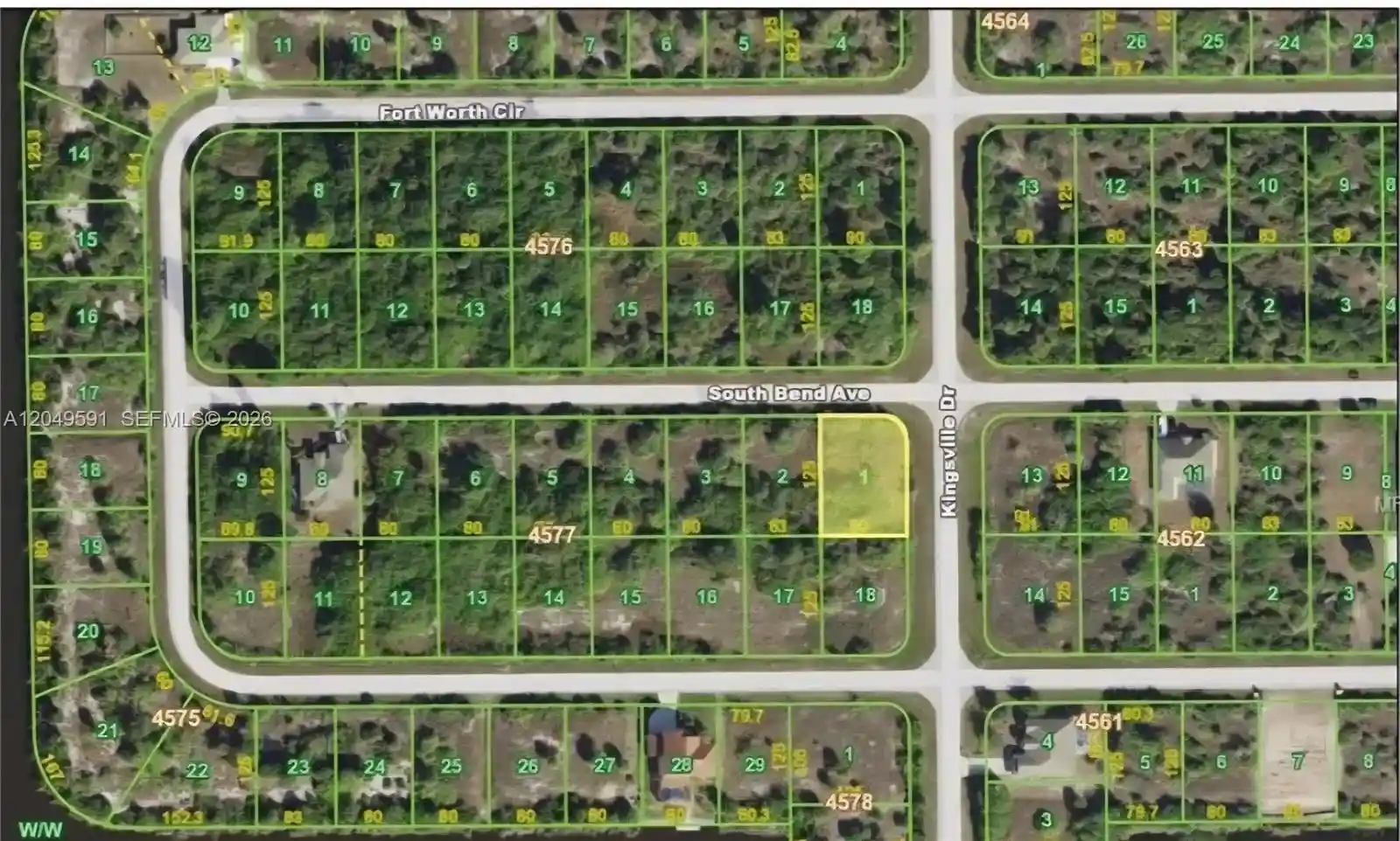 Photo 1 of Land for sale at 10229 Kingsville Dr, Port Charlotte, FL 33981 | MLS# A12049591 | Listing updated on 2026-10-30