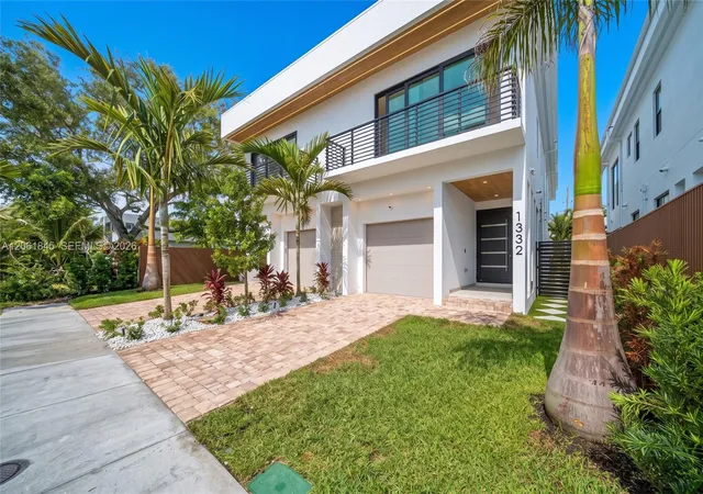 Townhouse for sale at 1320 NE 16th Terrace, Fort Lauderdale, FL 33304 | MLS# A12061845 | Listing updated on 2026-07-31