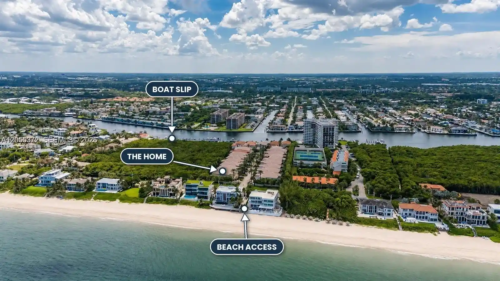 Photo 1 of Single family home for sale at 4044 S Ocean Blvd, Highland Beach, FL 33487 | MLS# A12055372 | Listing updated on 2026-10-31