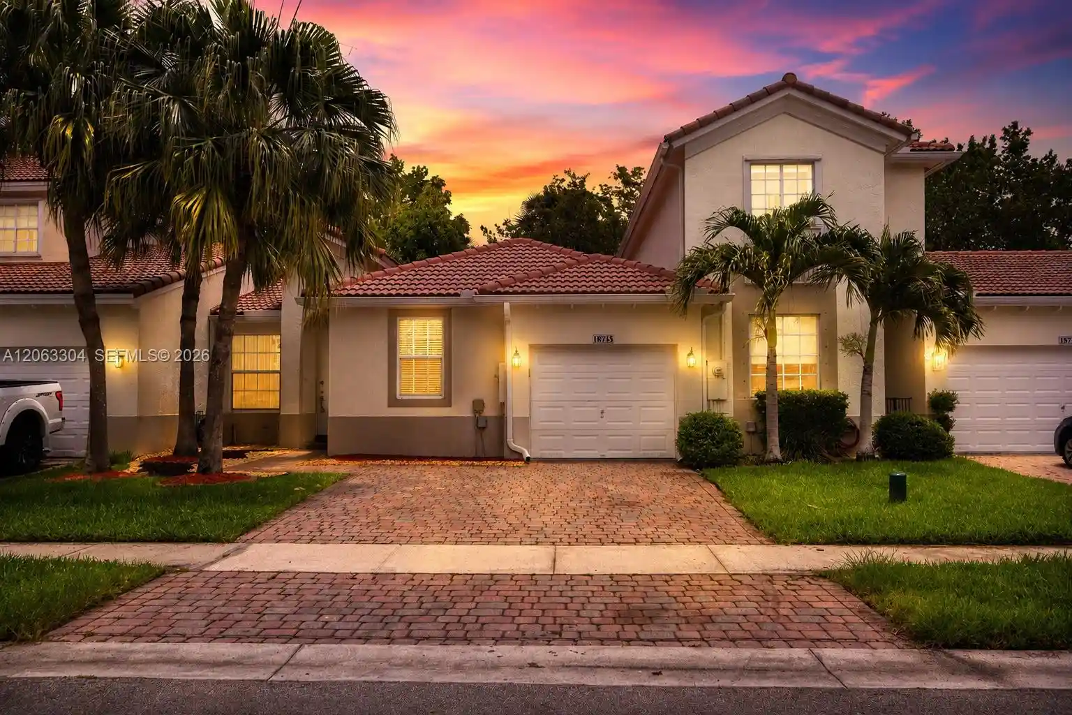 Photo 1 of Townhouse for sale at 18743 Sw 27th Street, Miramar, FL 33029 | MLS# A12063304 | Listing updated on 2026-10-22