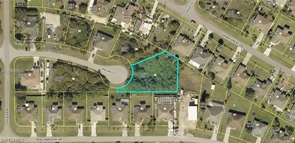 Photo 1 of Land for sale at 434 Thelma, Lehigh Acres, FL 33972 | MLS# A12063997 | Listing updated on 2026-09-23