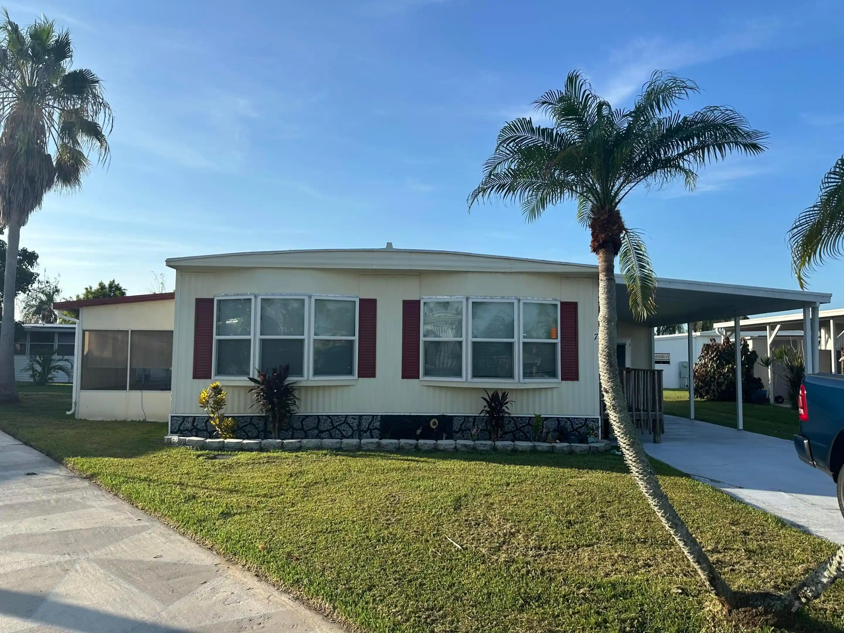 Photo 1 of Manufactured home for sale at 7 Tikal Ln, Port Saint Lucie, FL 34952 | MLS# B26063188 | Listing updated on 2026-09-23
