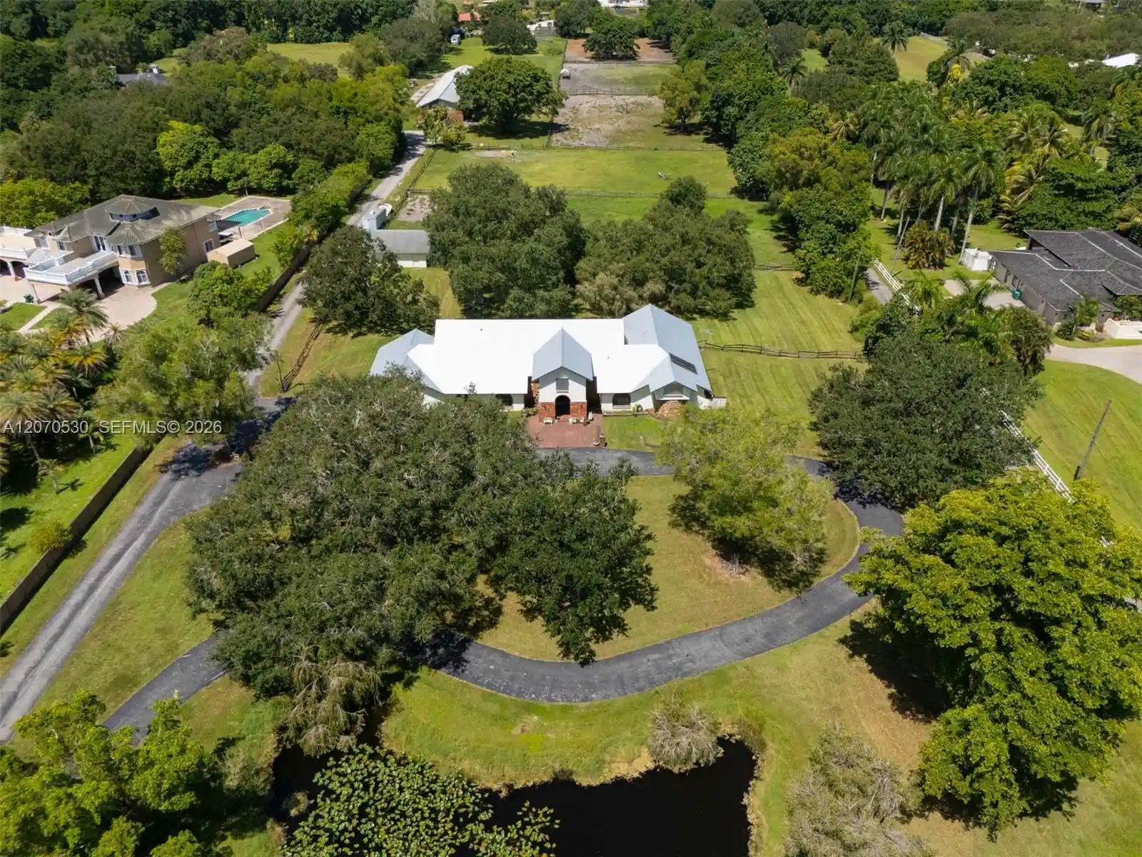 Single family home for sale at 5501 SW 136th Avenue, Southwest Ranches, FL 33330 | MLS# A12070530