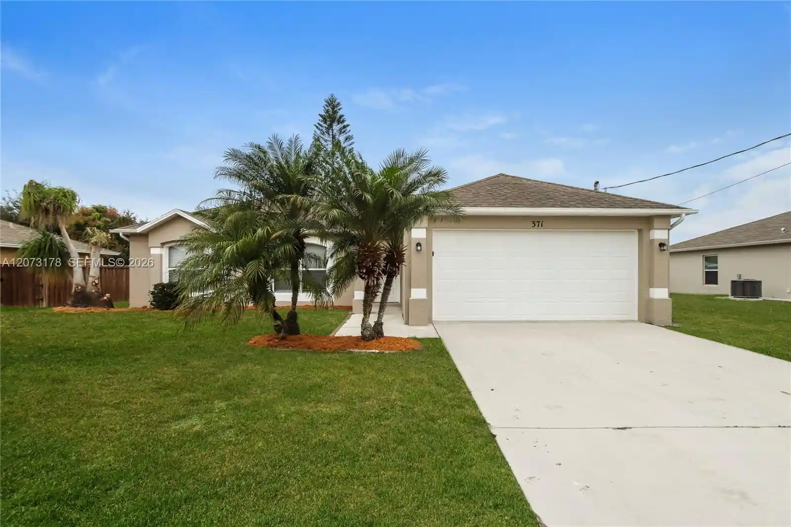 Photo 1 of Single family home for sale at 371 Sw Feldman Ave, Port Saint Lucie, FL 34953 | MLS# A12073178 | Listing updated on 2026-10-30