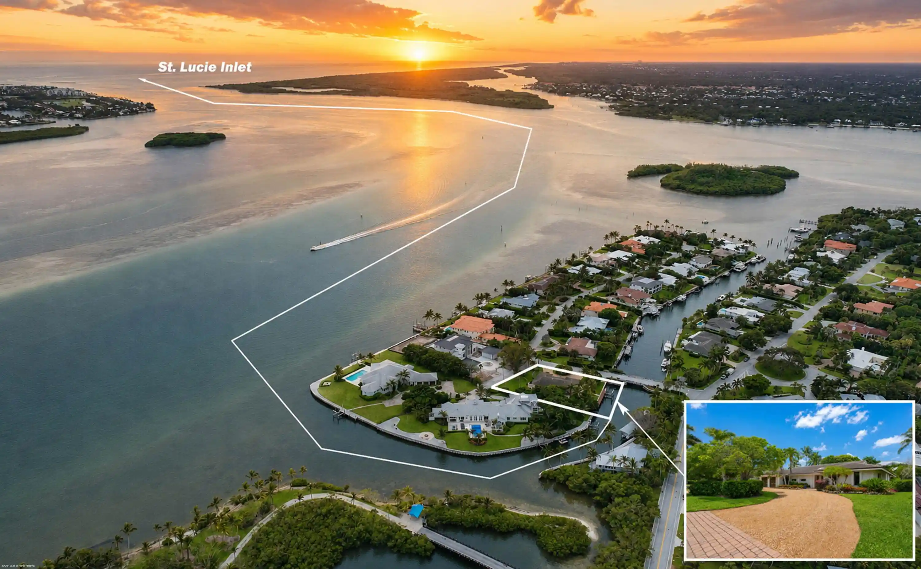 Single family home for sale at 2 Island Rd, Sewalls Point, FL 34996 | MLS# B26067115