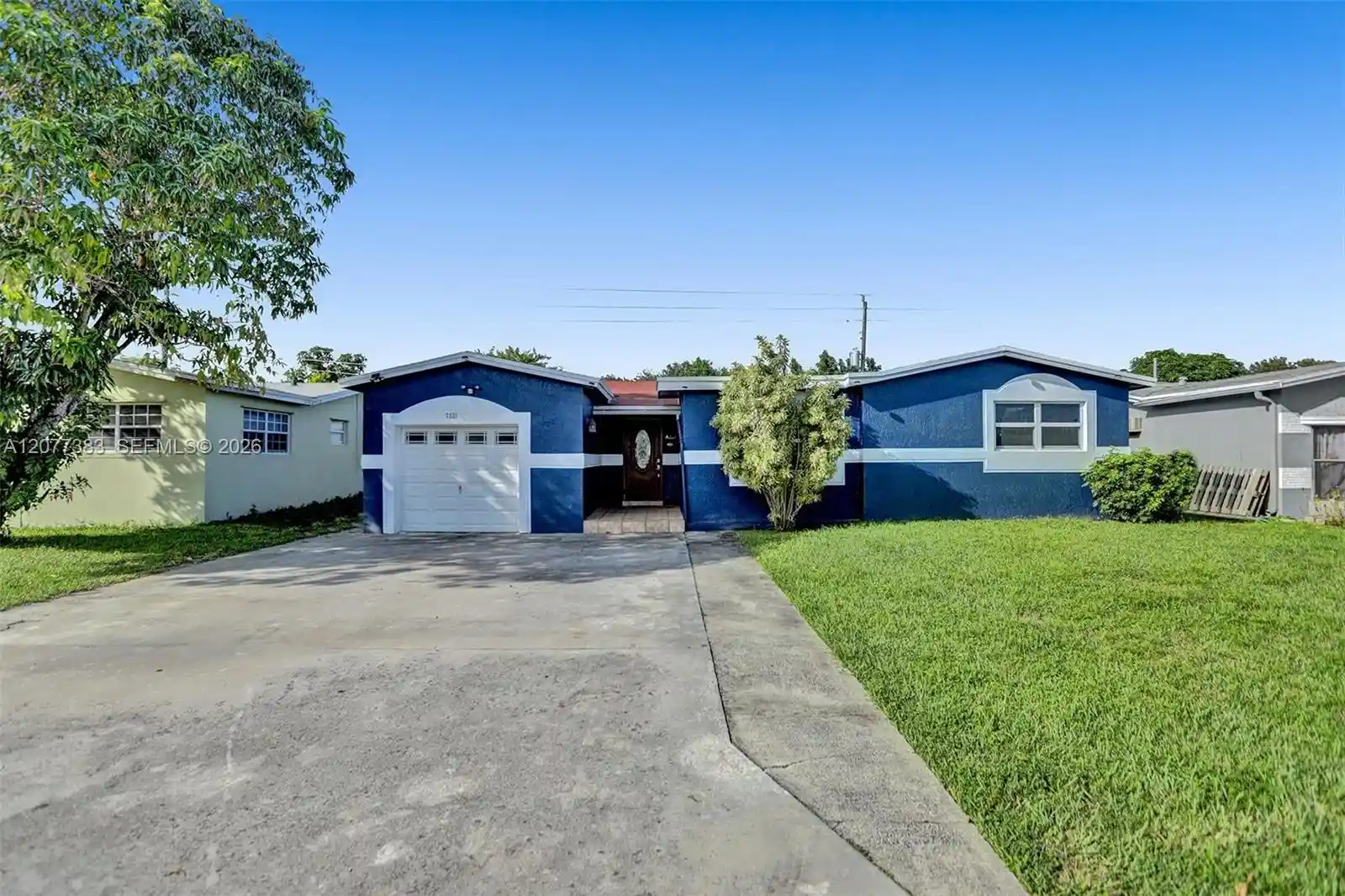 Photo 1 of Single family home for sale at 7221 Fairway Blvd, Miramar, FL 33023 | MLS# A12077383 | Listing updated on 2026-10-27