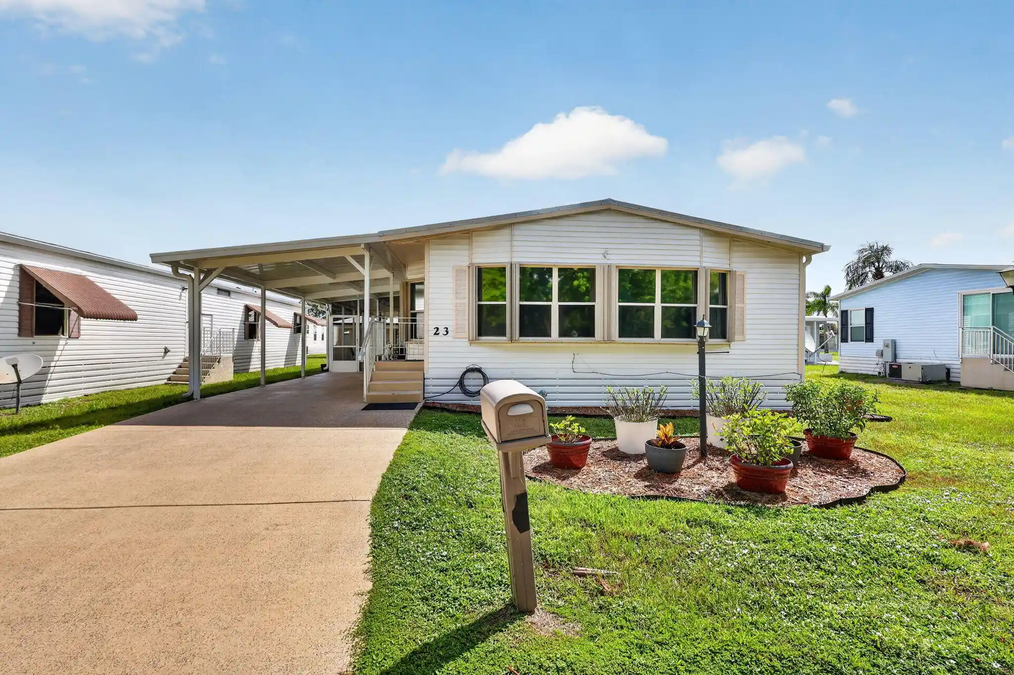 Photo 1 of Manufactured home for sale at 23 Mediterranean Blvd W, Port St Lucie, FL 34952 | MLS# B26069337 | Listing updated on 2026-10-21