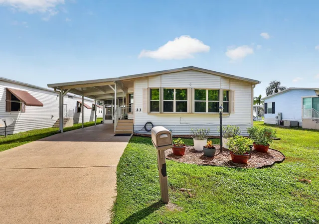 Manufactured home for sale at 23 Mediterranean Blvd W, Port St Lucie, FL 34952 | MLS# B26069337