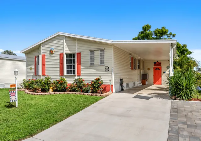 Photo 2 of Manufactured home for sale at 508 Thames Blf Ridge #D-22, Fort Pierce, FL 34982 | MLS# B26072498 | Listing updated on 2026-09-23