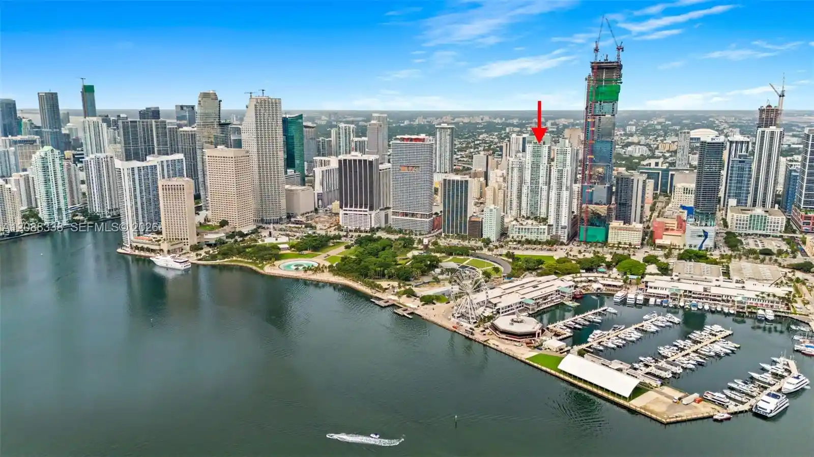 Photo 1 of Condo for sale at 253 Ne 2nd Street #2501, Miami, FL 33132 | MLS# A12088338 | Listing updated on 2026-10-20