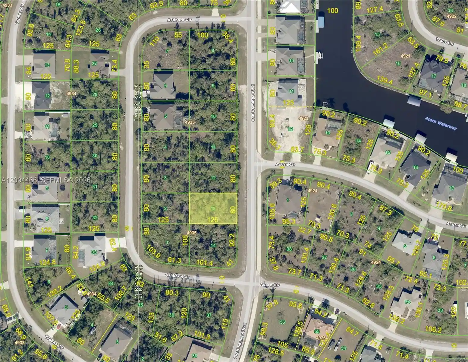 Photo 1 of Land for sale at 14757 San Domingo Blvd, Port Charlotte, FL 33981 | MLS# A12094466 | Listing updated on 2026-10-23