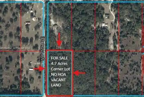 Photo 1 of Land for sale at Nw 27th Place, Chiefland, FL 32626 | MLS# A12094694 | Listing updated on 2026-10-22