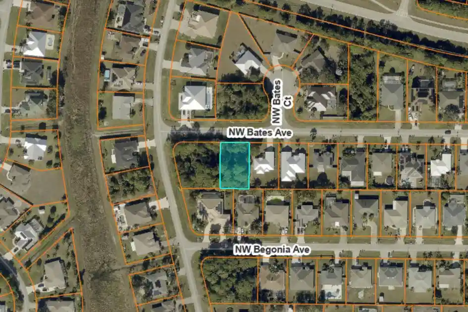 Photo 1 of Land for sale at 5850 Nw Bates Ave, Port Saint Lucie, FL 34986 | MLS# B26080207 | Listing updated on 2026-10-16