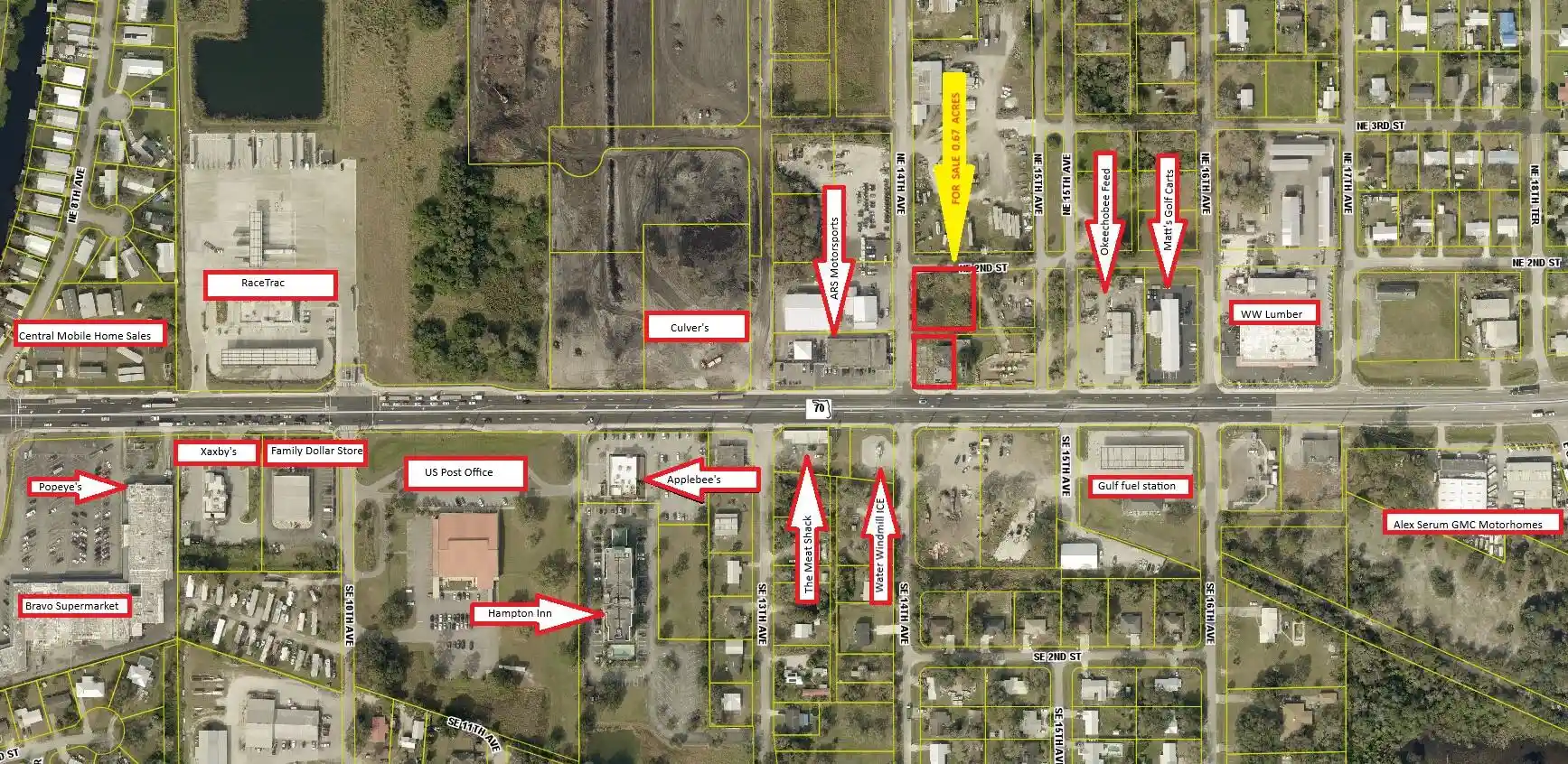Photo 1 of Land for sale at 1401 State Rd 70 E, Okeechobee, FL 34972 | MLS# B26080614 | Listing updated on 2026-10-15