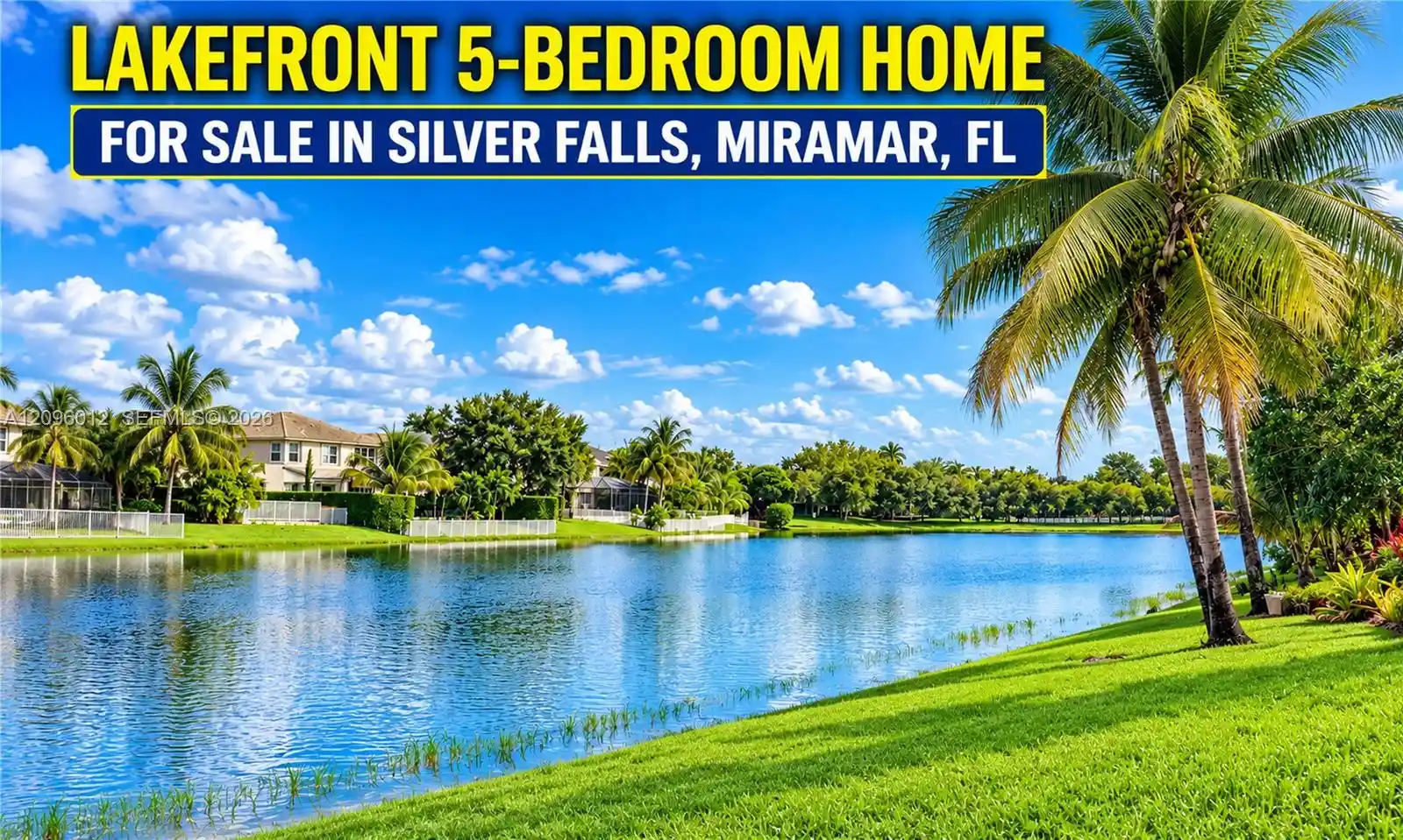 Photo 1 of Single family home for sale at 4618 Sw 129th Avenue, Miramar, FL 33027 | MLS# A12096012 | Listing updated on 2026-10-23