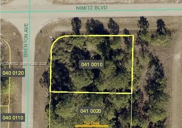 Photo 1 of Land for sale at 1068 Brenton Ave, Lehigh Acres, FL 33974 | MLS# A12096752 | Listing updated on 2026-10-28