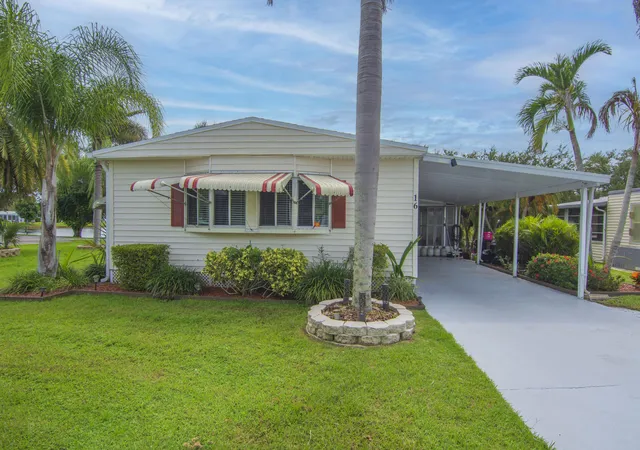 Photo 1 of Manufactured home for sale at 16 Santa Maria Ct, Port Saint Lucie, FL 34952 | MLS# B26082942 | Listing updated on 2026-10-05