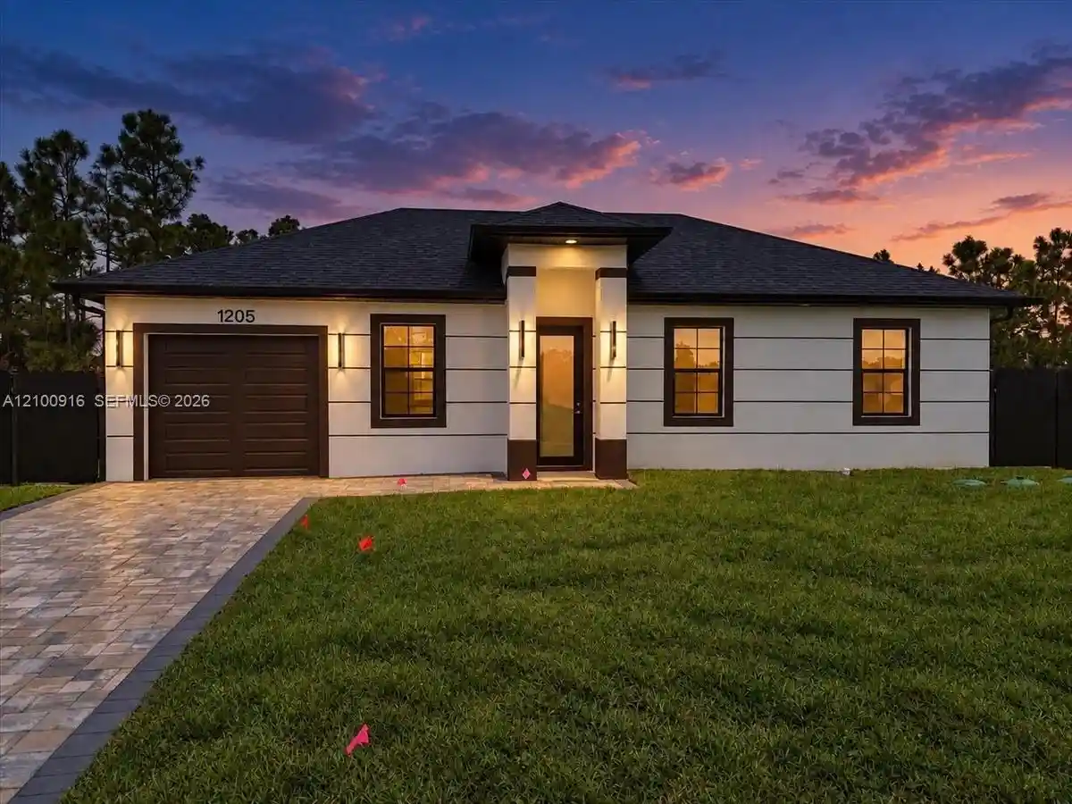 Photo 1 of Sale Pending at 1205 Damen St E, Lehigh Acres, FL 33974 | MLS# A12100916 | Listing updated on 2026-10-29