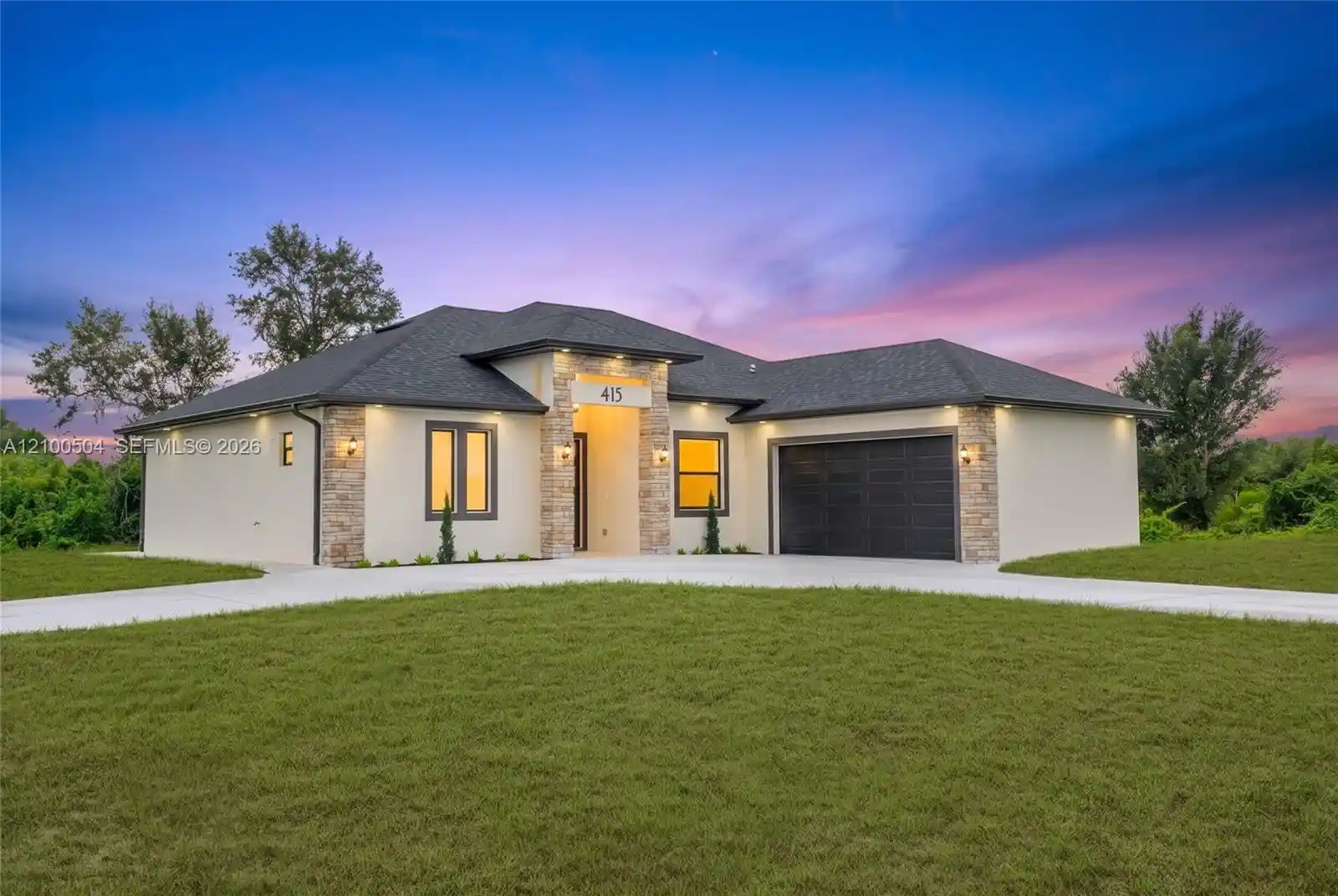 Photo 1 of Sale Pending at 415 Chamonix Ave S, Lehigh Acres, FL 33974 | MLS# A12100504 | Listing updated on 2026-10-21