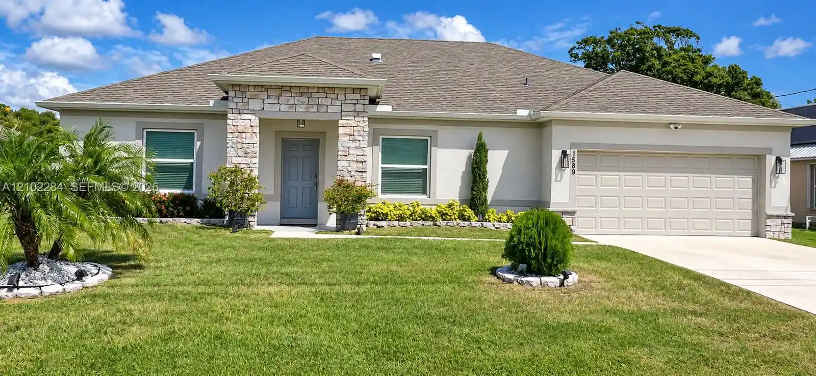 Photo 1 of Single family home for sale at 1589 Se Dome Cir, Port Saint Lucie, FL 34952 | MLS# A12102284 | Listing updated on 2026-10-25