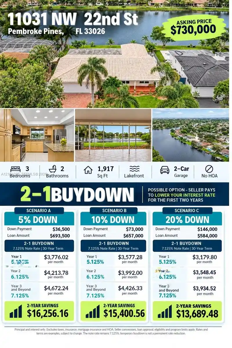 Single family home for sale at 11031 NW 22nd Street, Pembroke Pines, FL 33026 | MLS# A12104335