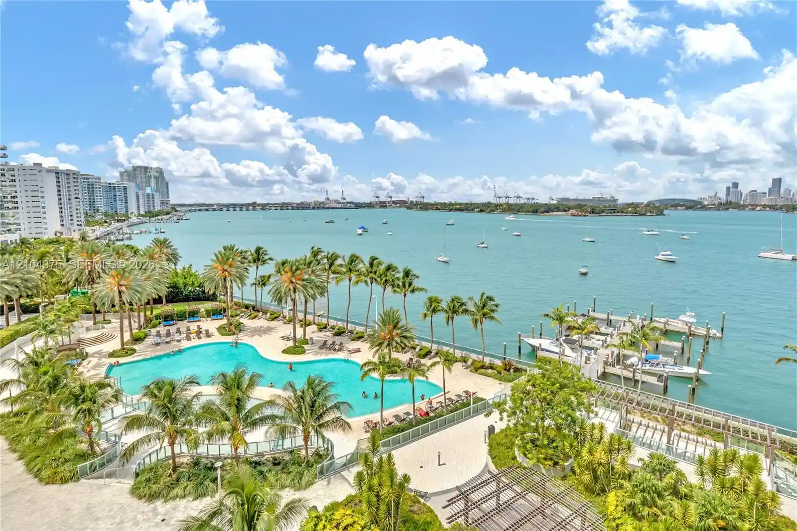 Photo 1 of Condo for sale at 1500 Bay Rd #830S, Miami Beach, FL 33139 | MLS# A12104375 | Listing updated on 2026-10-22
