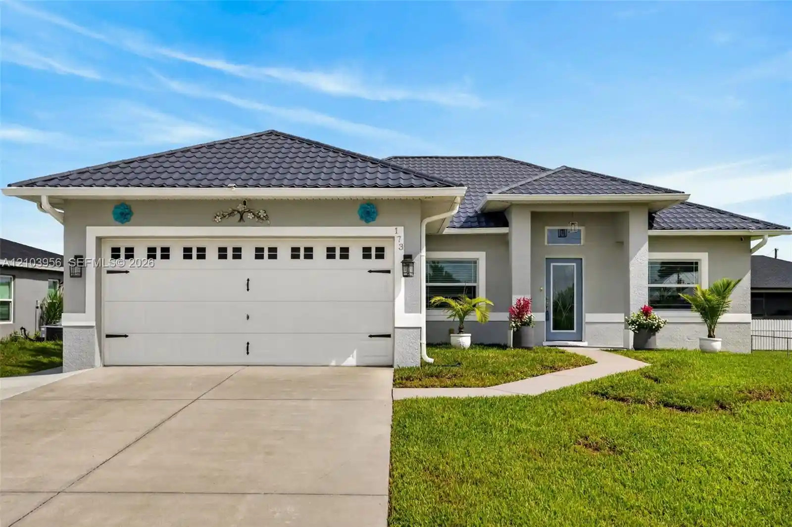 Photo 1 of Single family home for sale at 173 Peerless St, Lehigh Acres, FL 33974 | MLS# A12103956 | Listing updated on 2026-10-16