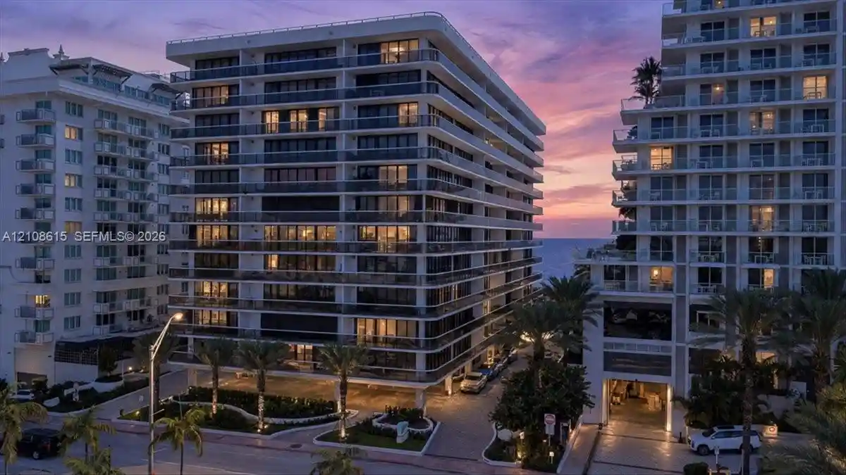 Photo 1 of Condo for sale at 9455 Collins Ave #1201, Surfside, FL 33154 | MLS# A12108615 | Listing updated on 2026-10-30