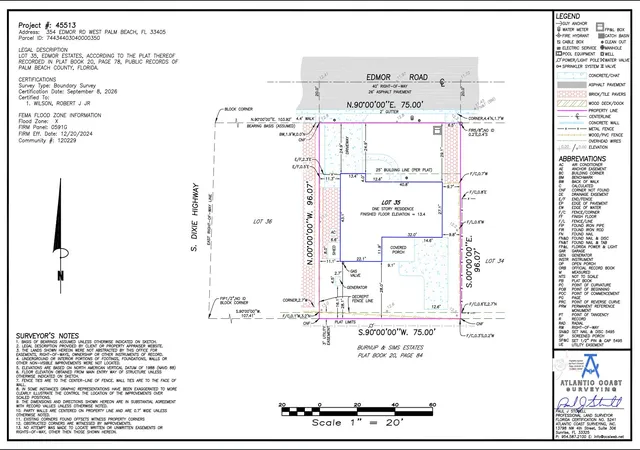 Single family home for sale at 354 Edmor Rd, West Palm Beach, FL 33405 | MLS# B26090397