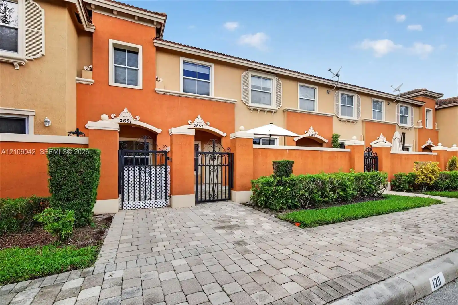 Photo 1 of Townhouse for sale at 2657 Sw 121st Terrace #703, Miramar, FL 33025 | MLS# A12109042 | Listing updated on 2026-10-28