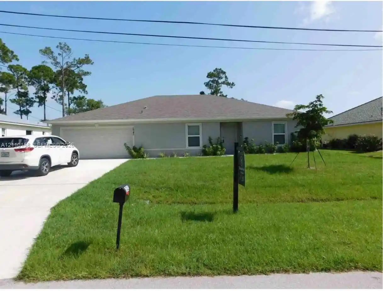 Photo 1 of Single family home for sale at 1743 Sw Bellevue Ave, Port Saint Lucie, FL 34953 | MLS# A12110158 | Listing updated on 2026-10-31