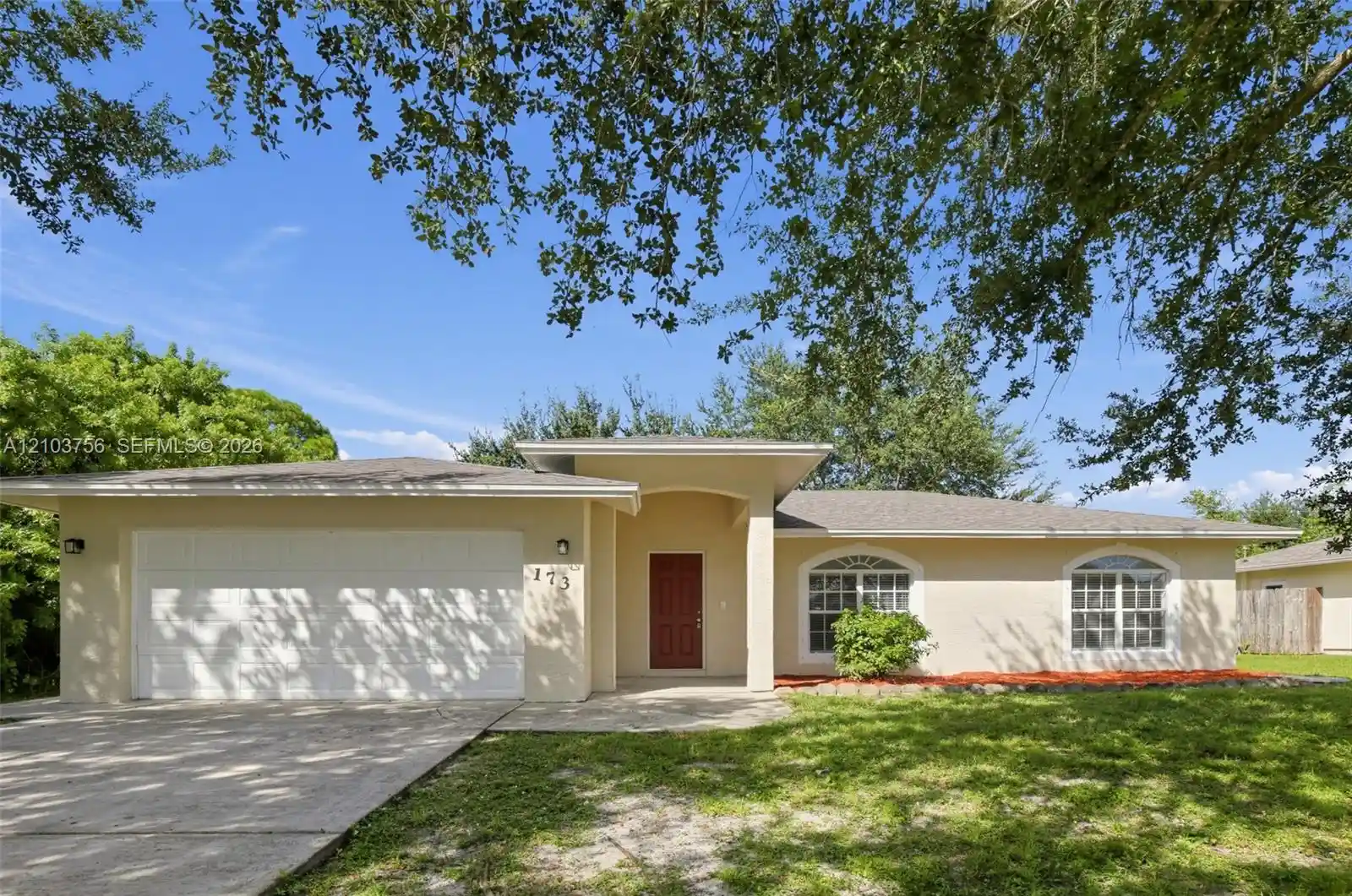 Photo 1 of Single family home for sale at 173 Sw Evans Ave, Port Saint Lucie, FL 34984 | MLS# A12103756 | Listing updated on 2026-10-22