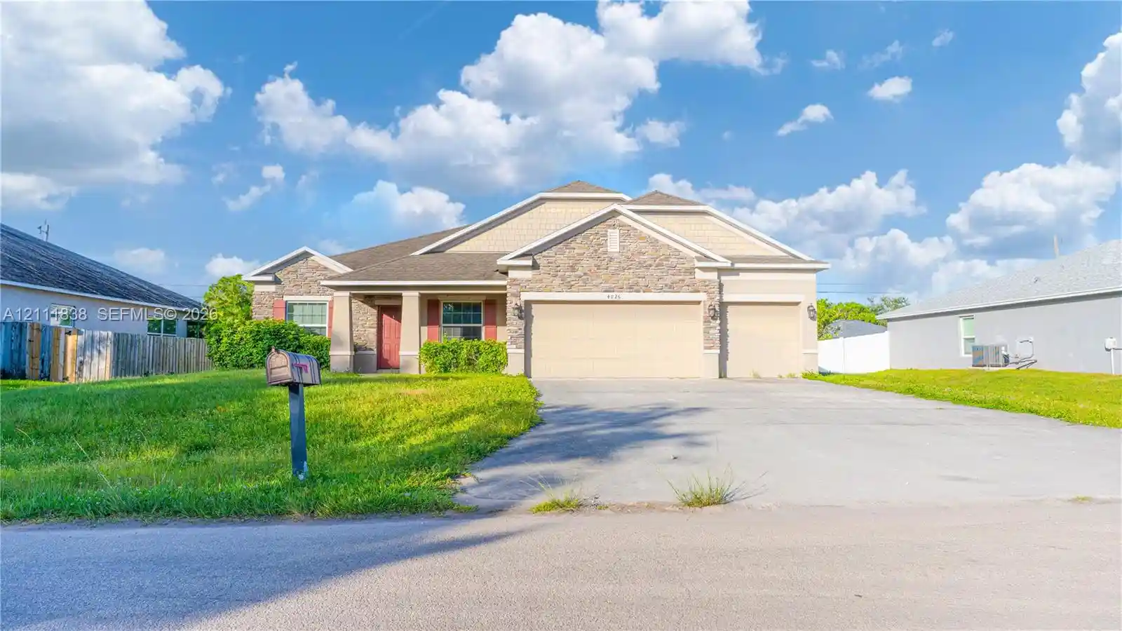 Photo 1 of Single family home for sale at 4026 Sw Mc Candless St, Port Saint Lucie, FL 34953 | MLS# A12111838 | Listing updated on 2026-10-26