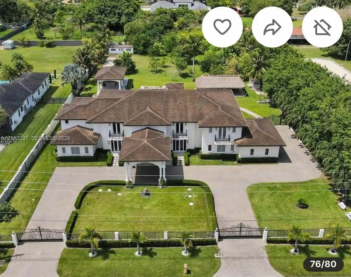 Photo 1 of Mansion for sale at 12401 Sw 45th Street, Miami, FL 33175 | MLS# A12113237 | Listing updated on 2026-10-30