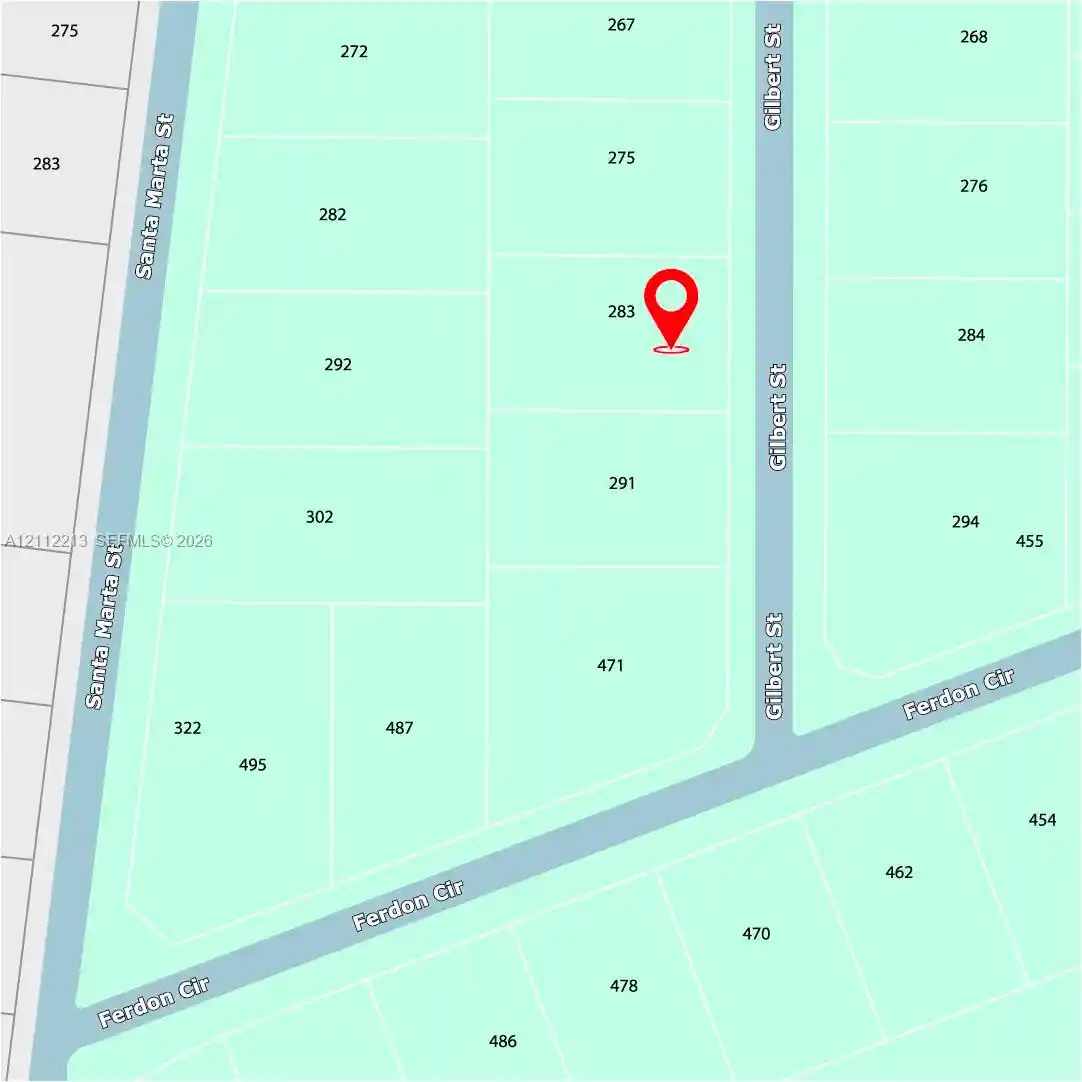 Land for sale at 283 Gilbert St, Port Charlotte, FL 33954 | MLS# A12112213