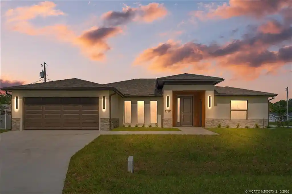 Photo 1 of Single family home for sale at 1701 Sw Buttercup Ave, Port Saint Lucie, FL 34953 | MLS# M20057342 | Listing updated on 2026-10-30