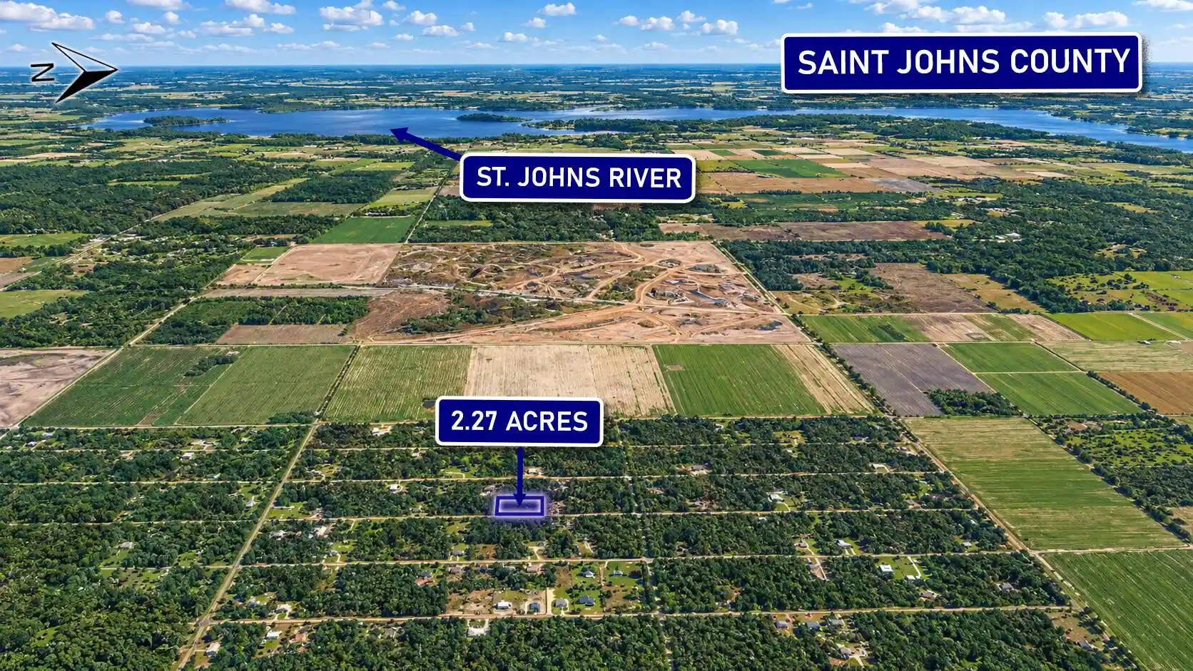 Land for sale at 10245 Flikkema Ave, Hastings, FL 32145 | MLS# B26094358