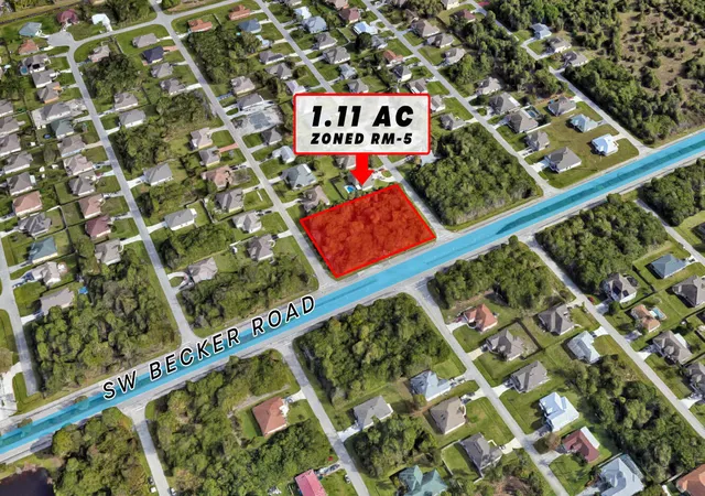 Land for sale at 919 SW Becker Rd, Port Saint Lucie, FL 34953 | MLS# B26094504