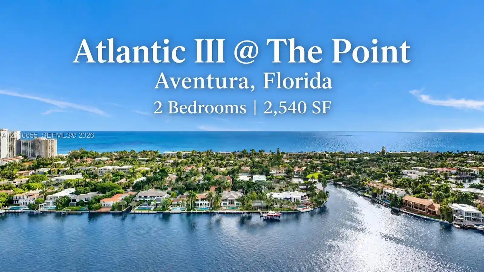 Condo for sale at 21050 Point Pl #2604, Ojus, FL 33180 | MLS# A12110655